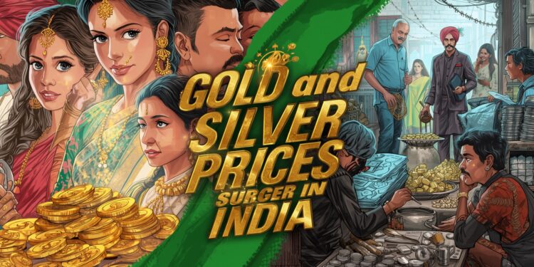 Gold & Silver Prices Rise in India Ahead of Fed Move