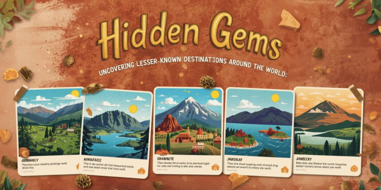 Hidden Gems: Uncovering Lesser-Known Destinations Around the World (2025)