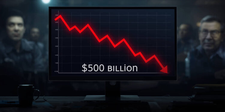 AI Stocks Plunge $500B as Bubble Fear Sparks Market Turmoil