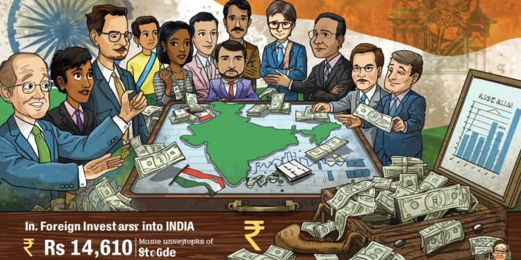 Foreign Investors Return Strong: Rs 14,610 Crore Flows into India in October 2025