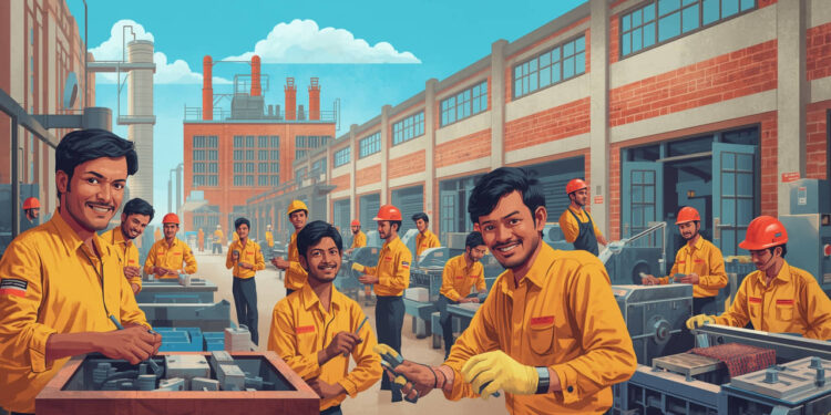 India’s Economic Shift: Services Growth Slows as Manufacturing Roars Back