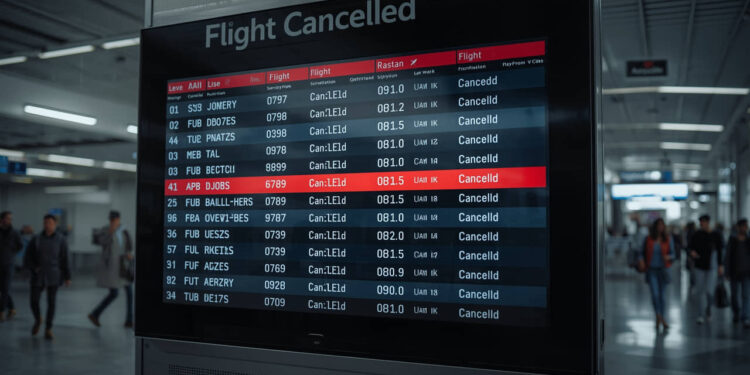 US Imposes 10% Flight Cut at 40 Key Airports Amid Historic Shutdown