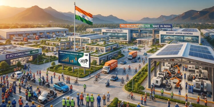 NITI Aayog Identifies Four Key Sectors to Power India’s Manufacturing Push
